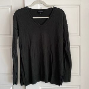 The Limited Dark Green Lightweight Sweater